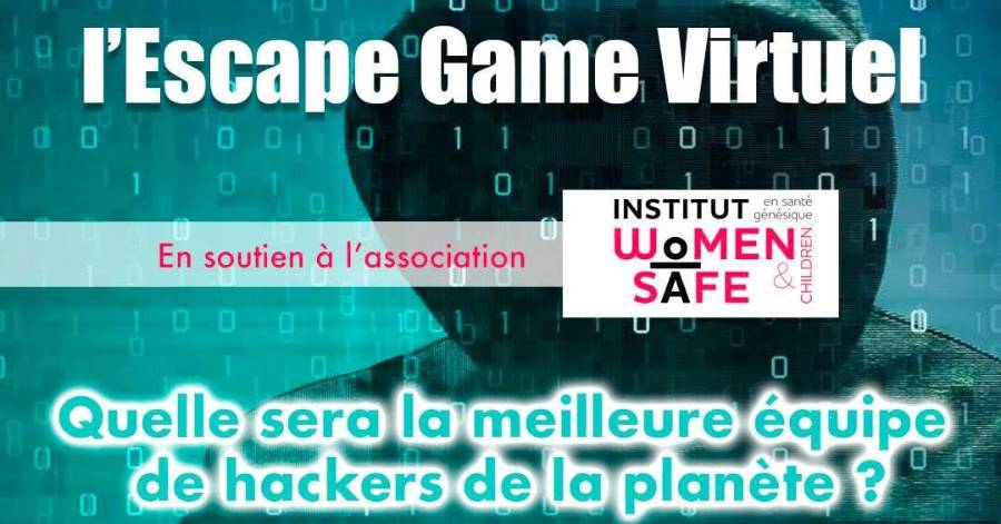 Agde - 2ème édition de l'escape game virtuel en soutien à une association.