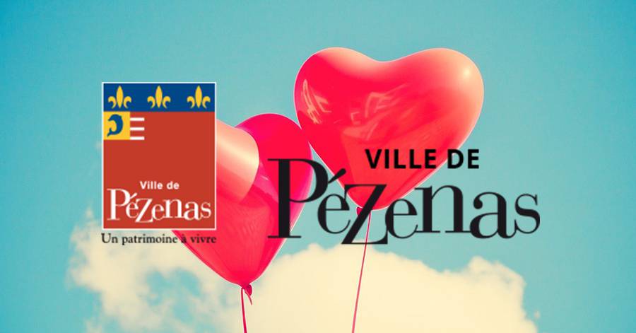 Pézenas - La Ville met ses panneaux lumineux à disposition des amoureux.