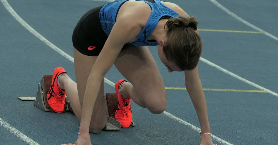 Athlétisme Hérault - Nouveau record perso pour Mathilde Descoux du Mireval Gardiole Athlétisme.