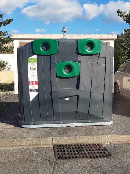 Bessan - L'ensemble des containers à verre changés dans toute la commune de Bessan