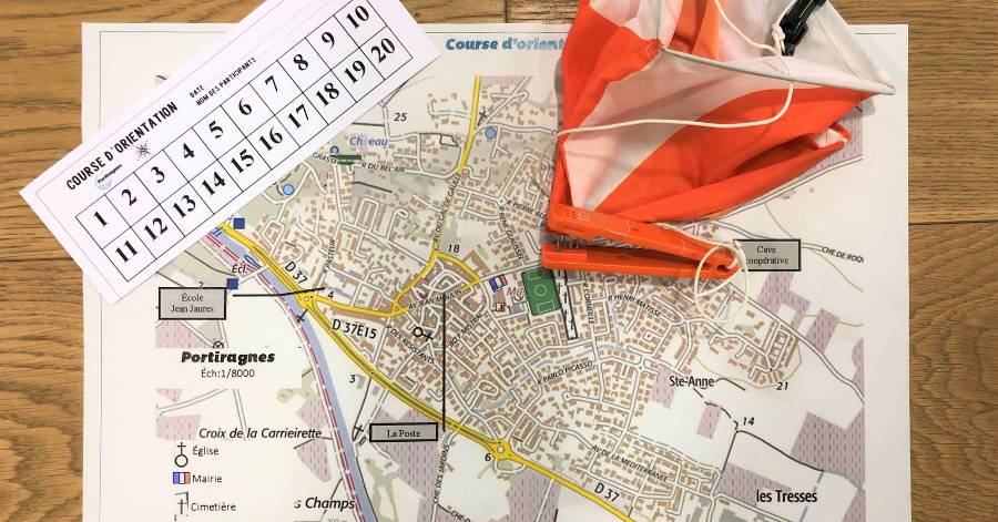 Portiragnes - Course d'orientation ce vendredi 19 février après-midi dans Portiragnes.