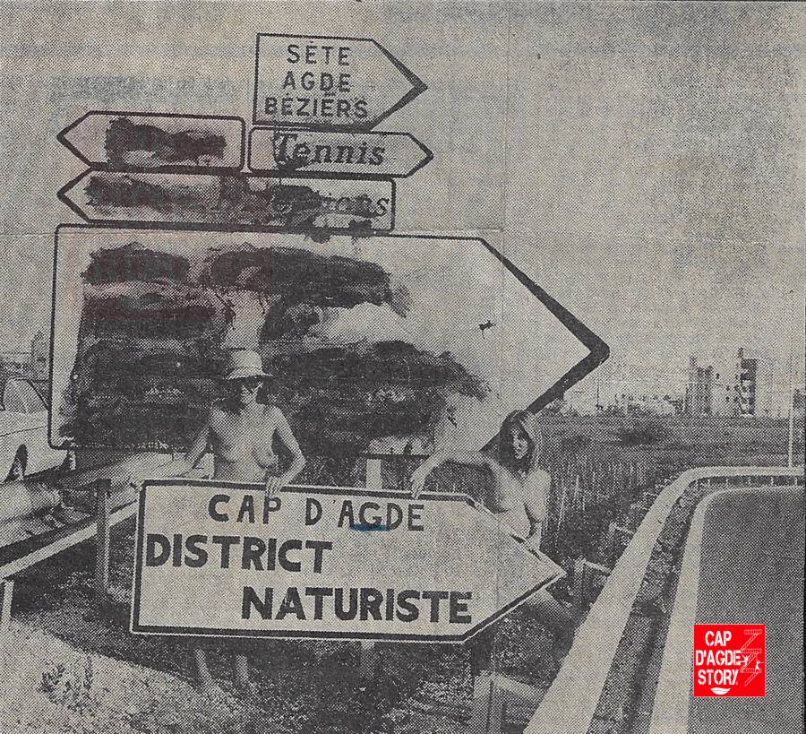Cap d'Agde - Il  était une fois le Commando naturiste anti-barbouillage  du Cap d'Agde !