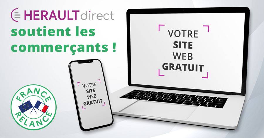 Hérault - Covid19 – Votre site internet gratuit avec HERAULT direct !