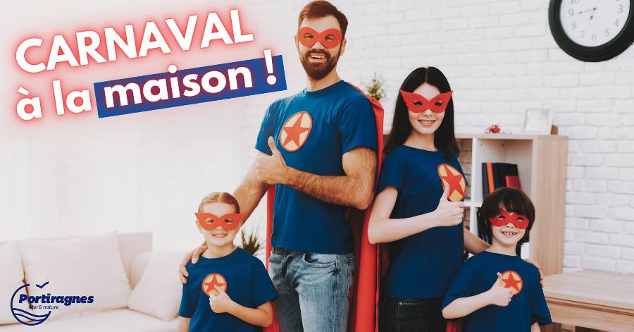 Portiragnes - La ville de Portiragnes propose le Carnaval... à la maison !
