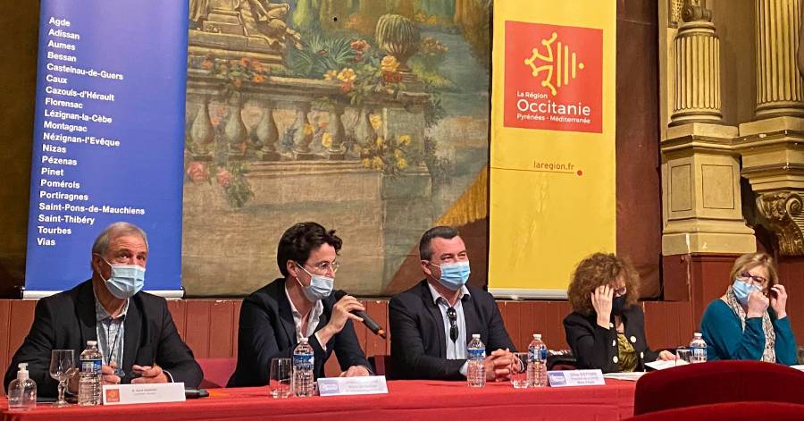 Pézenas - Les Maires de l'Agglo et les élus de la Région mobilisés pour la relance économique et culturelle de notre territoire !