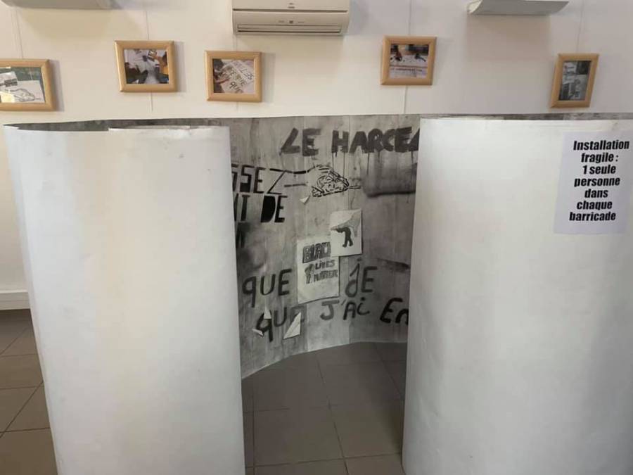 Florensac - Venez découvrir le projet  art  réalisé par des élèves du collège Voltaire