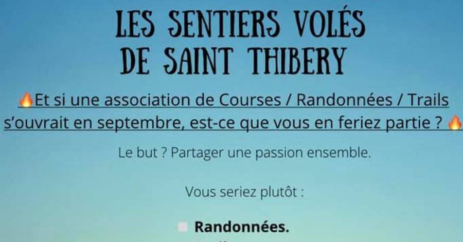 Saint-Thibéry - Une nouvelle association, dédiée à la randonnée, aux trails et à la course à pied