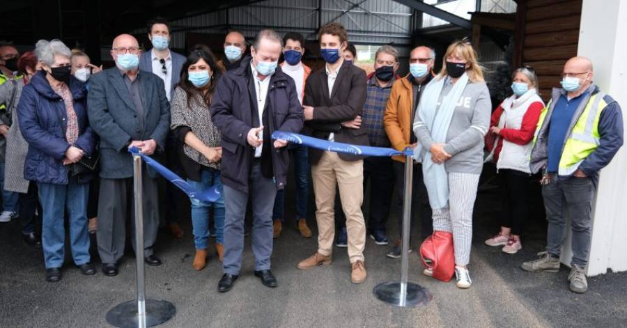 Marseillan - Le nouveau bâtiment des festivités a été inauguré