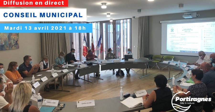 Portiragnes - Prochaine séance du Conseil Municipal du 13 avril : l'ordre du jour.