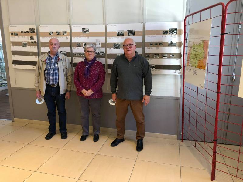 Bessan - Exposition prometteuse en hommage aux déportés actuellement en mairie