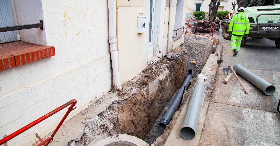 Vias - Modernisation des réseaux d'assainissement et d'eau potable