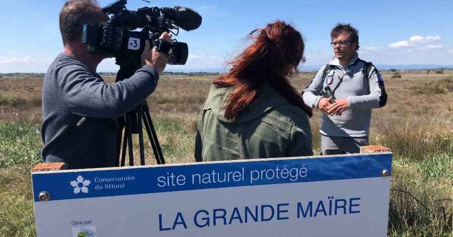 Portiragnes - La Grande Maïre à l'honneur sur France 3 télévision.