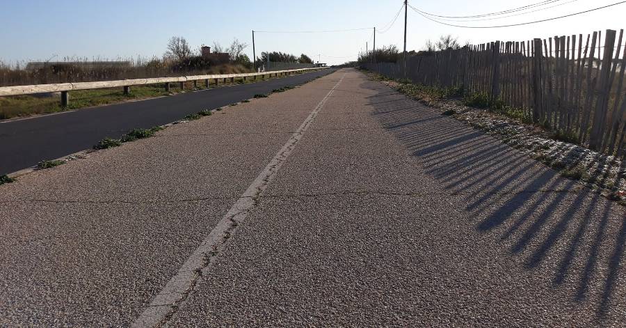 Marseillan - Des compteurs ont été installés pour mesurer la fréquentation des 2 roues