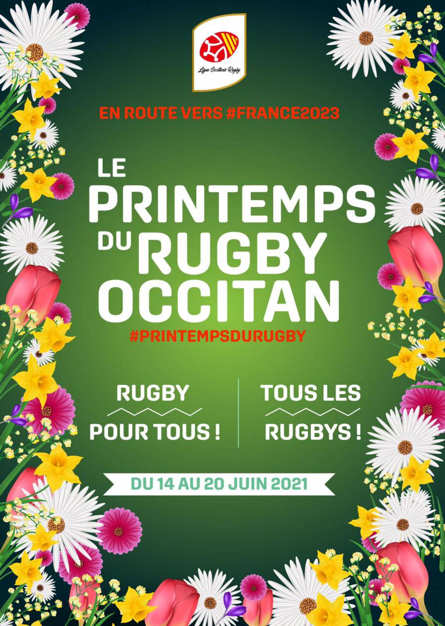 Rugby Occitanie - La LOR à la relance avec le Printemps du Rugby Occitan !