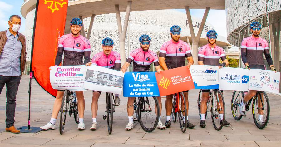 Vias - La ville soutient l'action de l'association de Cap en Cap !