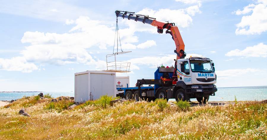 Vias - La saison estivale se prépare sur les plages de Vias