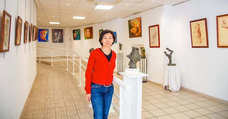 Vias - Julie Dulong lance la saison des expositions à la Galerie d'Art.