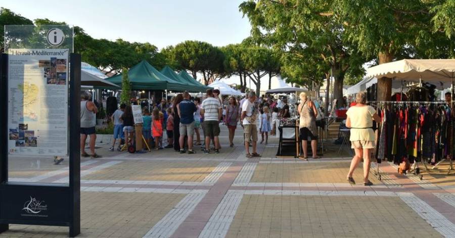 Portiragnes - Marchés nocturnes saison estivale 2021 : 3 marchés par semaine programmés !