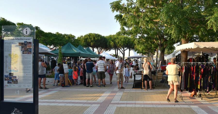 Portiragnes - Marchés nocturnes saison estivale 2021 : 3 marchés par semaine programmés !