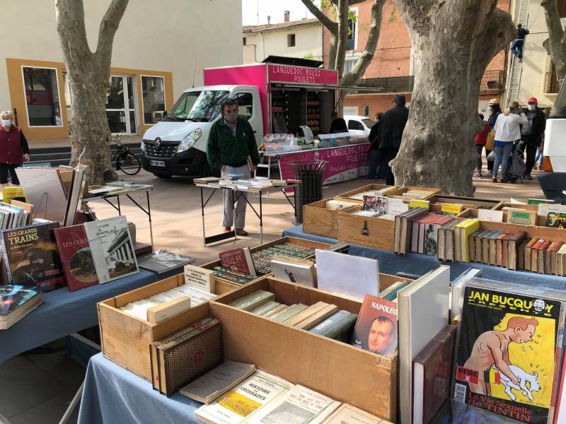 Bessan - Tous les mois, une foire aux bouquins en continuité du marché dominical