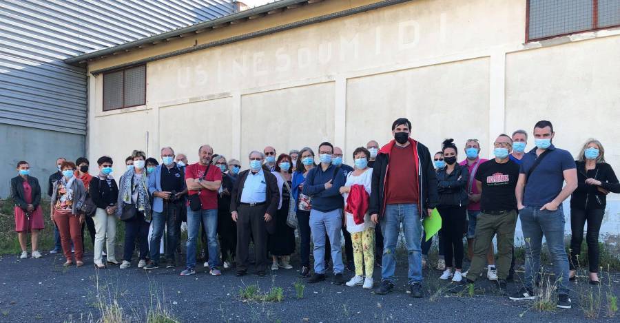 Bessan - Le conseil citoyen participatif découvre l'ancien centre d'élaboration Ricard