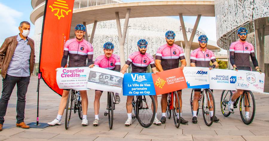 Vias - L'association De Cap en Cap a parcouru 1341 km !