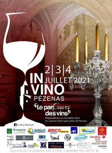 Pézenas - « In Vino Pézenas, le « ParCours des vins » du 2 au 4 juillet 2021
