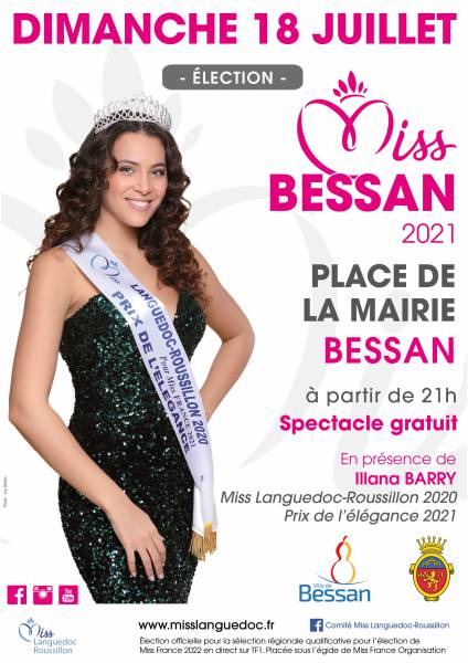 Bessan - Le 18 juillet, l'élection de Miss Bessan aura lieu sur la place de la Promenade