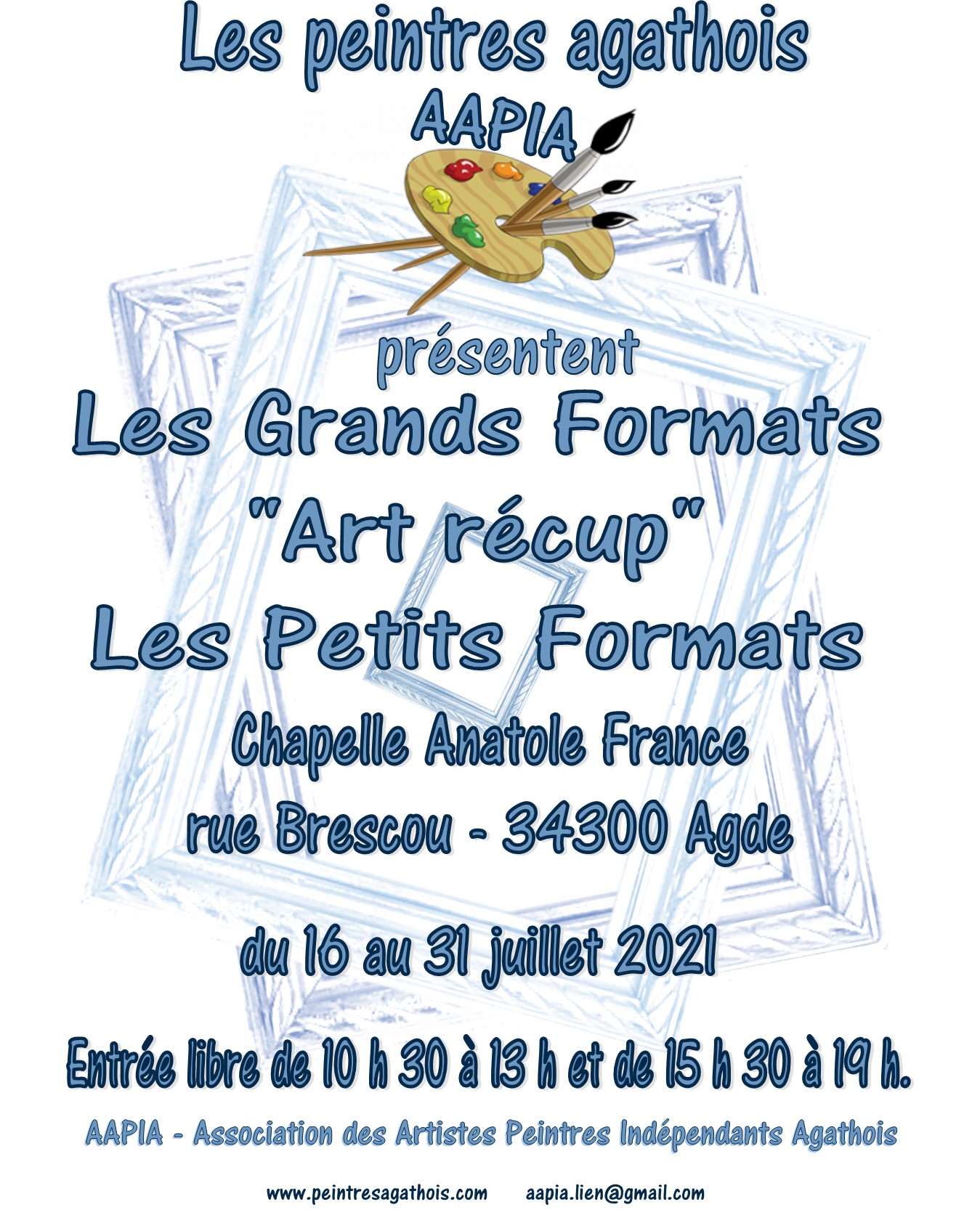 Agde - Le salon des grands formats des peintres agathois