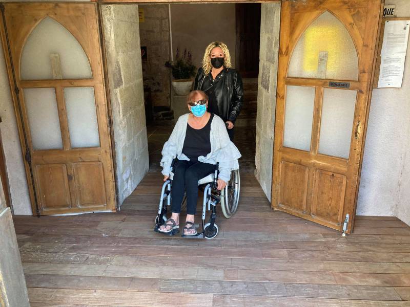 Bessan - L'église Saint-Pierre mieux accessible pour les personnes à mobilité réduite