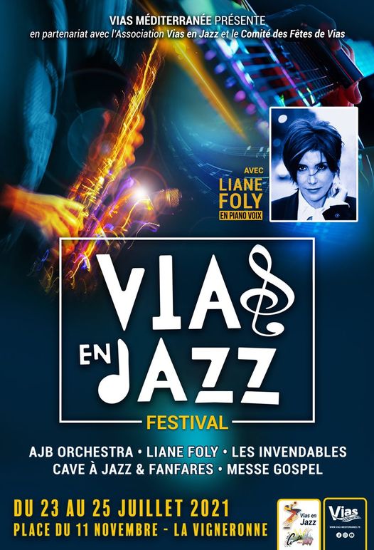 Vias - Vias en Jazz du 23 au 25 juillet : découvrez le programme !