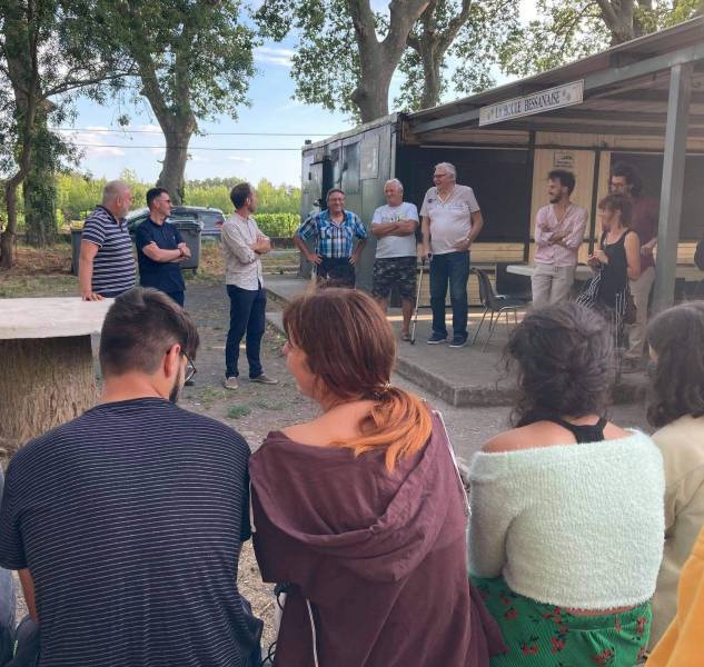 Bessan - Un nouveau groupe de jeunes archéologues fouillent le site de la Monédière