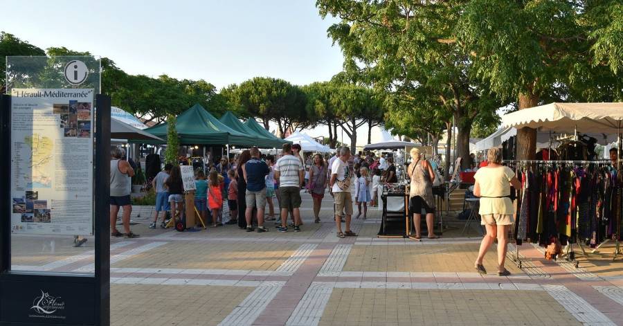 Portiragnes - 3 marchés nocturnes hebdomadaires pour la saison estivale 2021 !