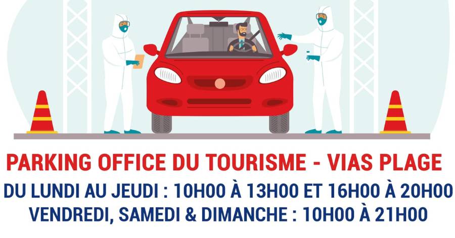 Vias - La ville et Biomed34, ouvre un centre de dépistage Covid19 en Drive !