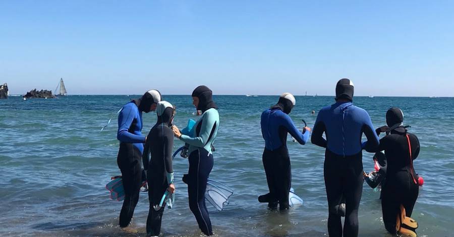Cap d'Agde - Découvrez un parcours unique qui permet d'observer les paysages sous-marins facilement accessibles