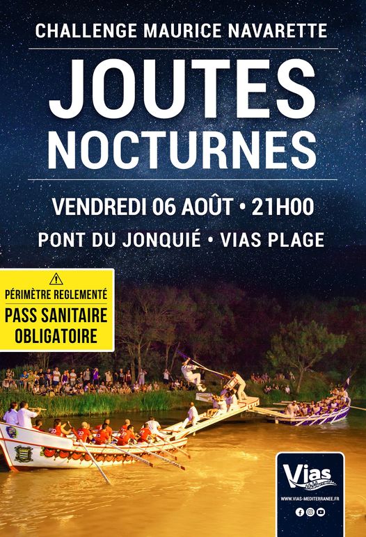 Vias - Joutes - Challenge Maurice Navarette : le 6 août 2021 à Vias