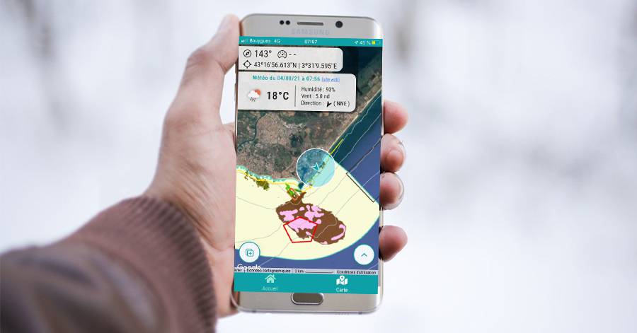 Cap d'Agde - Une application pour découvrir une Aire marine protégée et naviguer connecté !