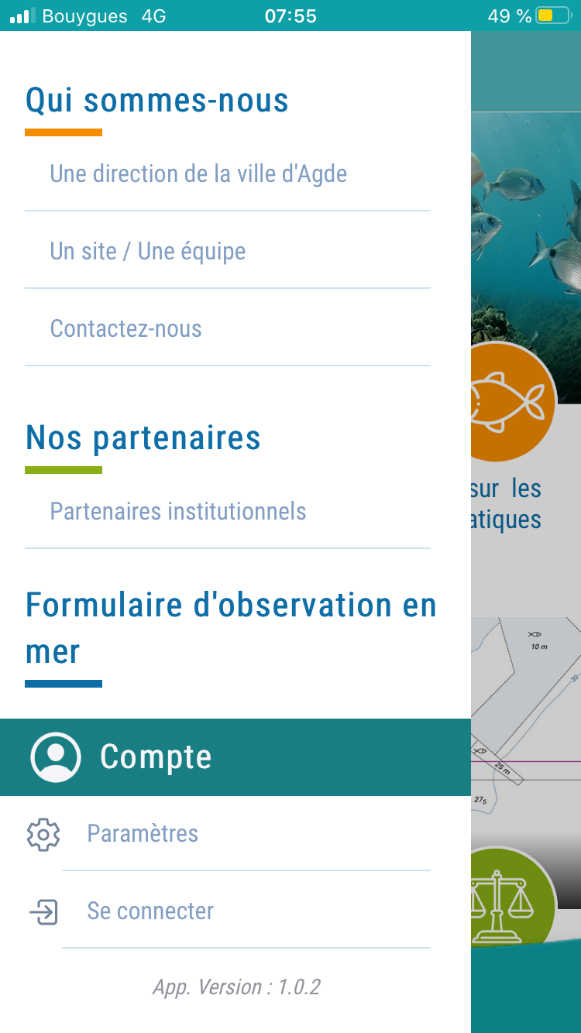 Cap d'Agde - Une application pour découvrir une Aire marine protégée et naviguer connecté !