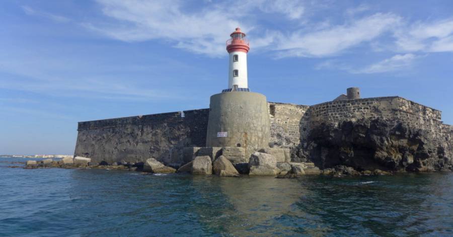 Cap d'Agde - L'histoire du fort Brescou érigé en 1586