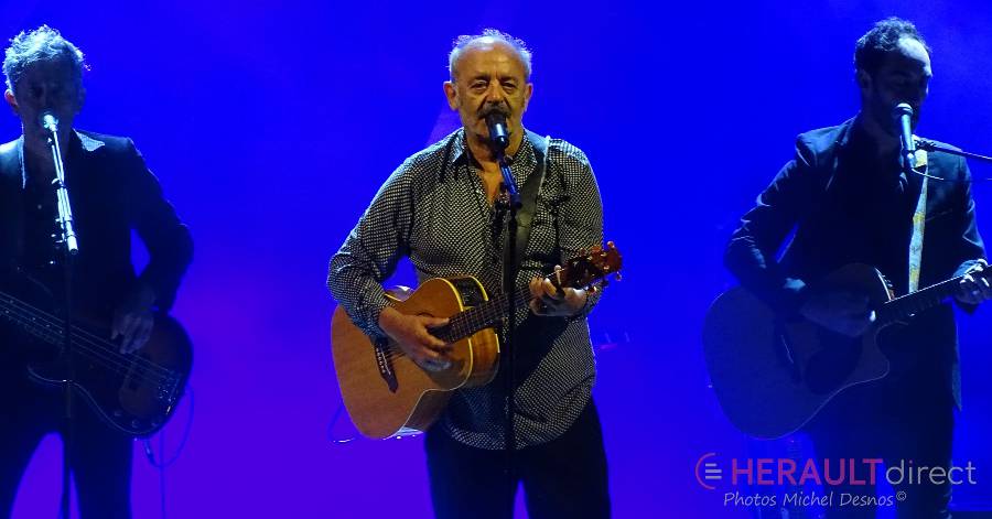 Agde - Louis Chedid a chanté jusqu'à minuit sur la scène flottante d'Agde !
