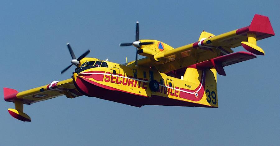 Hérault - Rappel de la Préfecture maritime de la Méditerranée : ne gênez pas les Canadairs !