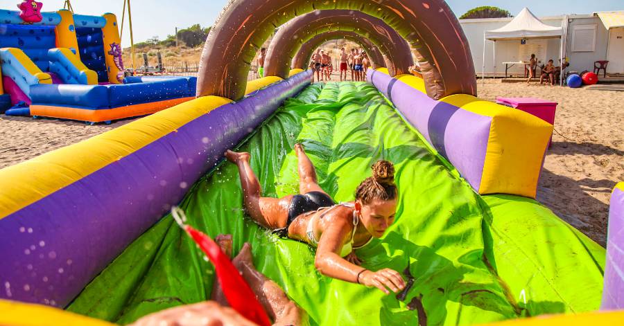 Vias - Vif succès pour les Lou Beach Games de Farinette !