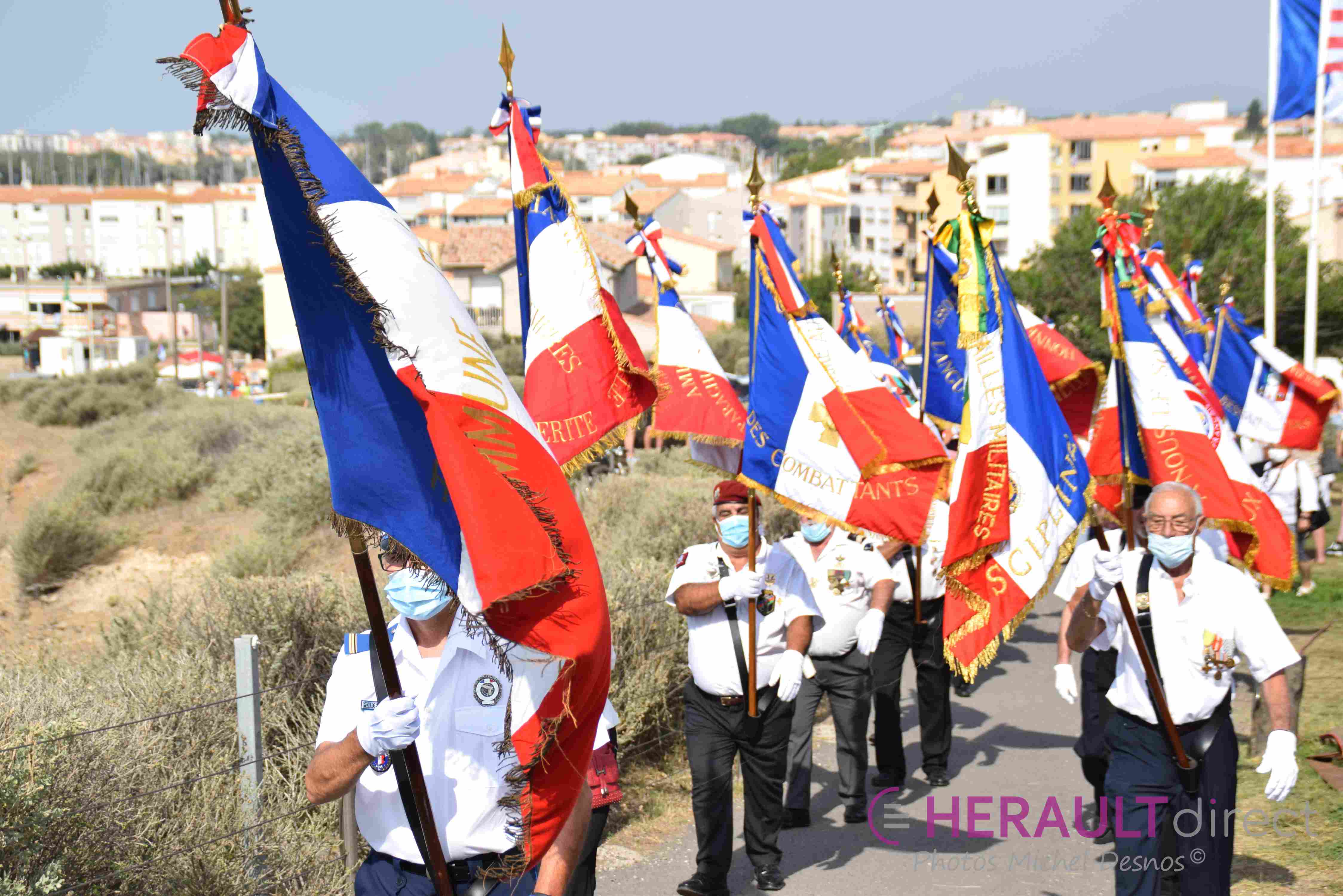 Cap d'Agde - Commémoration du 15 Août à la grande Conque