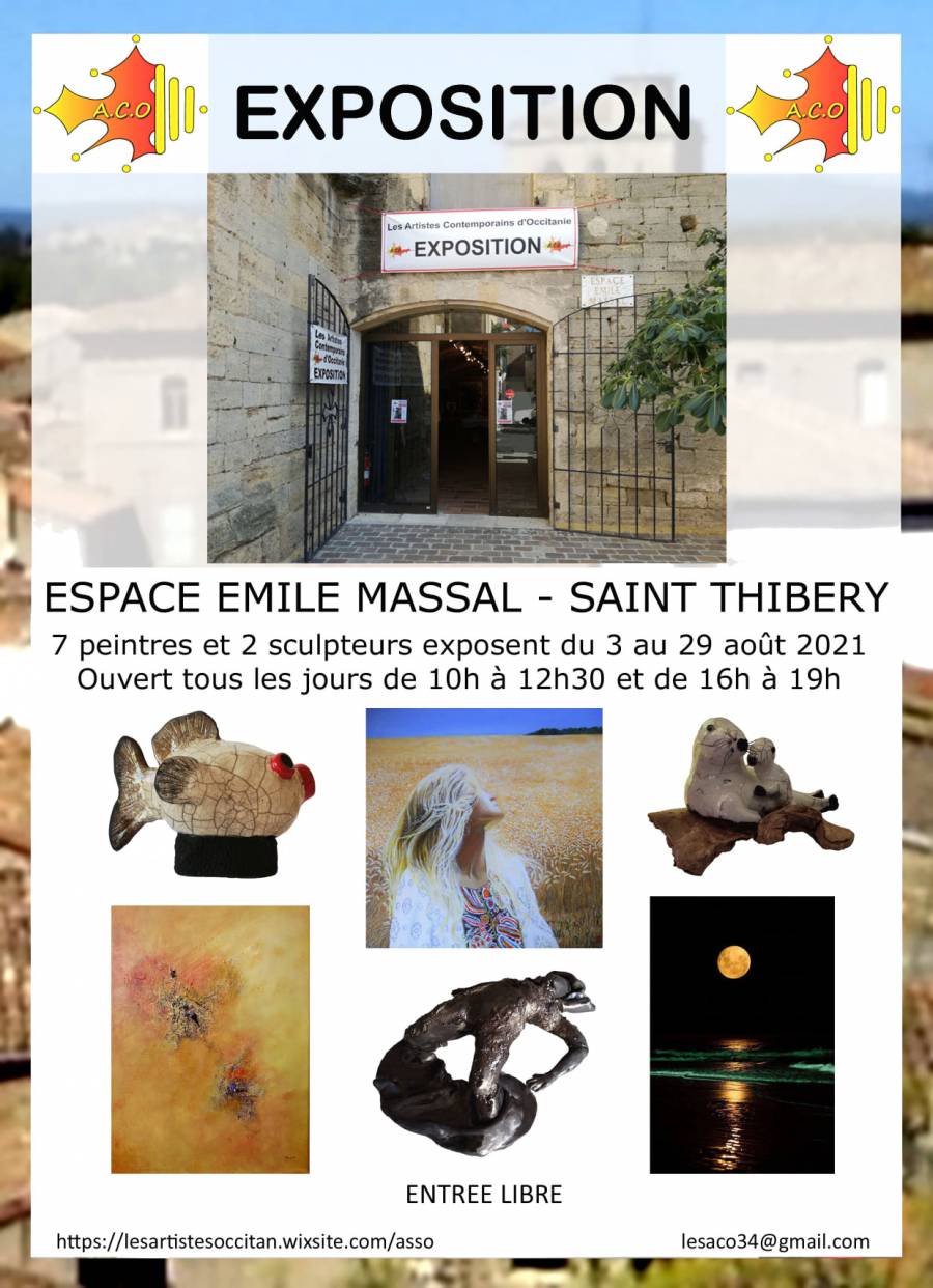 Saint-Thibéry - Une nouvelle exposition à l'espace Émile Massal de Saint-Thibéry
