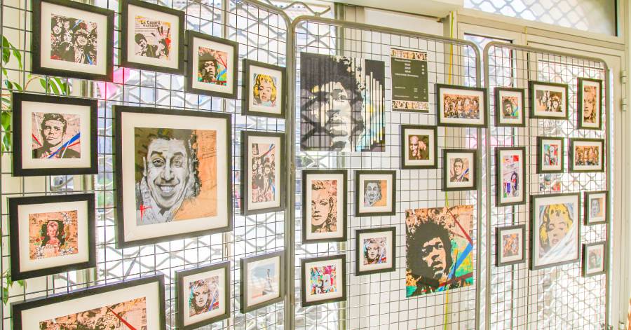 Vias - Une profusion d'œuvres orne actuellement les murs de la galerie d'art de Vias !