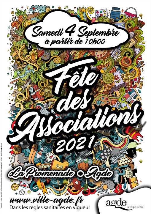 Agde - Fête des associations ce samedi 4 septembre à Agde !