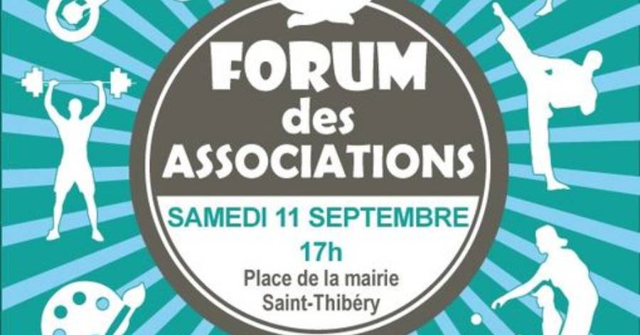 Saint-Thibéry - Le Forum des associations aura lieu le 11 septembre 2021 !