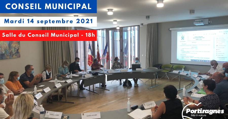 Portiragnes - Prochaine séance du Conseil Municipal le 14 septembre : l'ordre du jour.