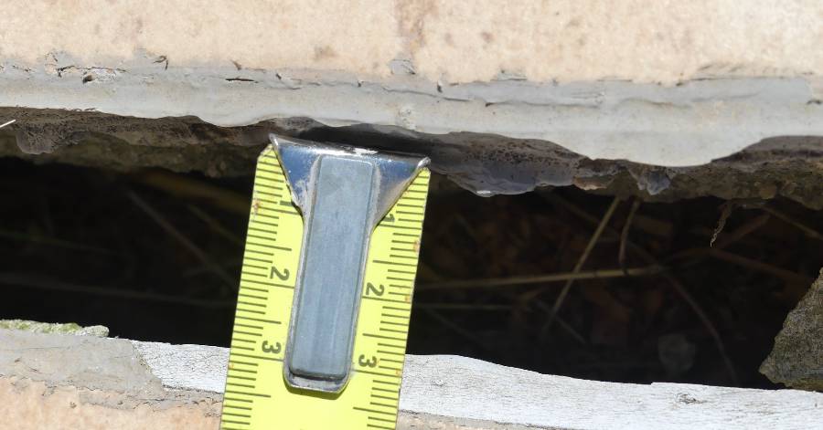 Portiragnes - Recensement de sinistres d'habitation causés par le phénomène de fissures lié au retrait-gonflement des argiles. !