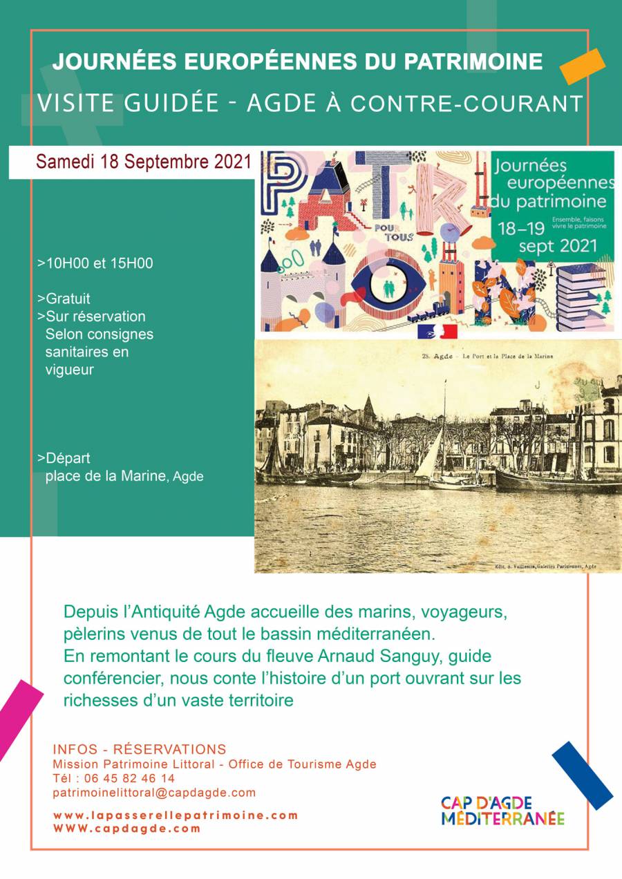 Agde - Journées du patrimoine pour découvrir la commune d'Agde